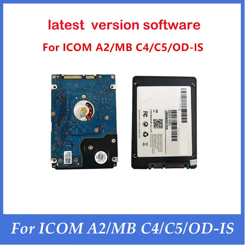 Новейшее дианостическое программное обеспечение V2022/06, HDD/SSD для MB STAR C4/C5 ICOM A2/следующая работа для D630 CF19 CF30 T430, в основном для ноутбука