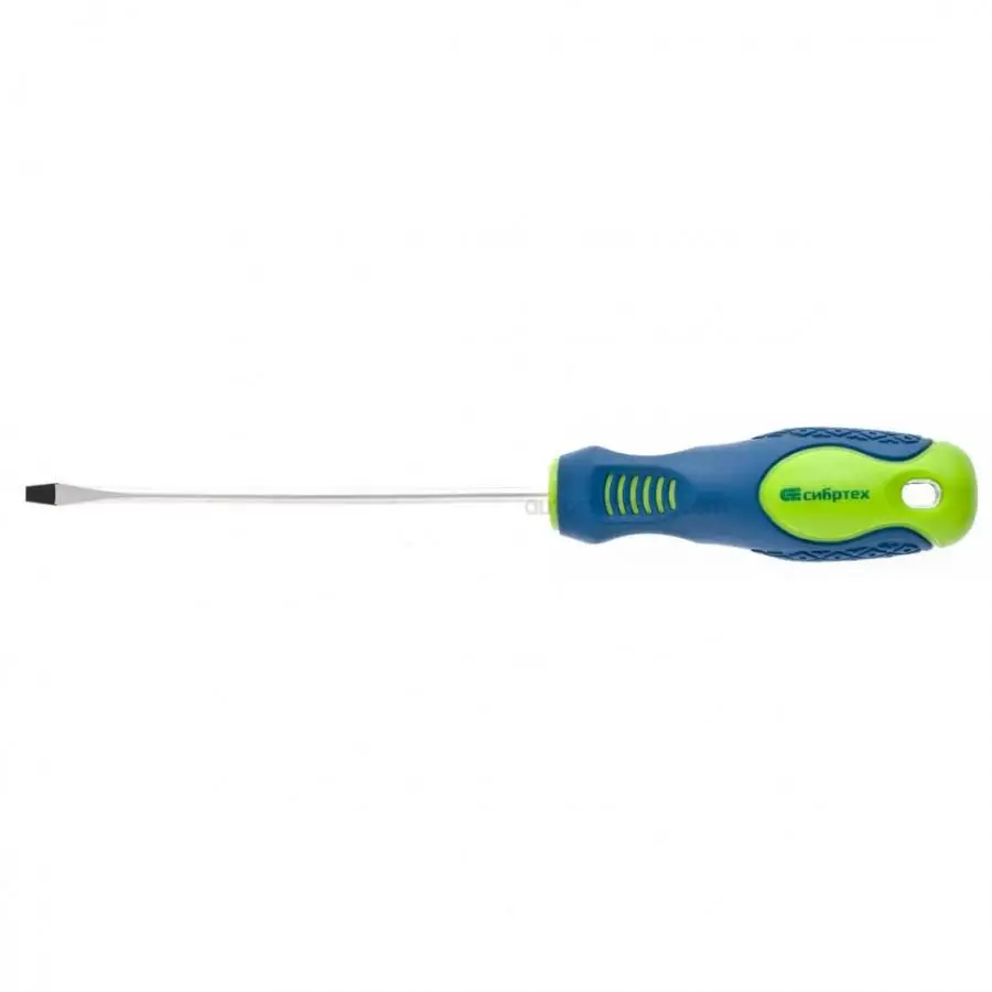 Сибртех 11857 screwdriver sl3x100 mm CRV two pack handle сибртех | Screwdriver