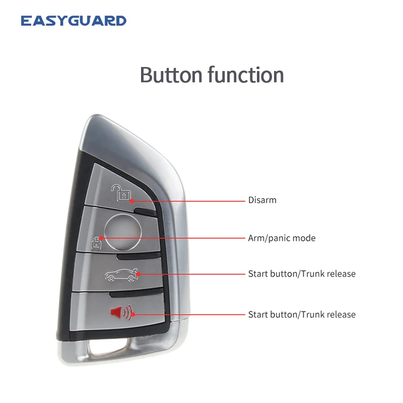 EASYGUARD может работать и играть дистанционное пусковое устройство подходит для BMW