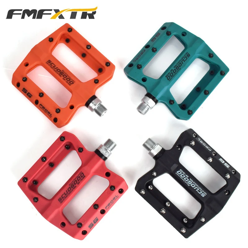 Велосипедные педали FMFXTR из нейлонового волокна подшипник BMX нескользящая