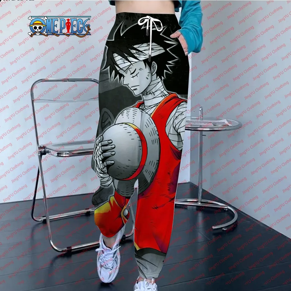 

Luffy Men's Women's 3D One Piece Oversized Street Casual Pants Sweatpants Fashionable Spring and Autumn Pants