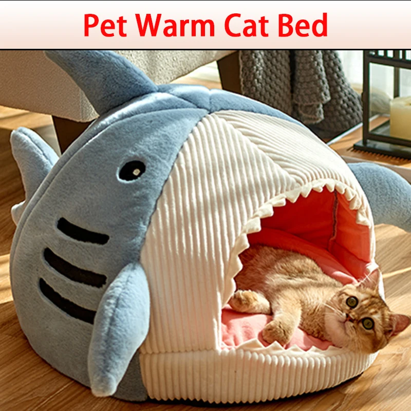 

Portable Pet Warm Cat Bed Four Seasons Universal Yurt Semi-enclosed Suitable For Small And Medium-sized Cat And Dog House