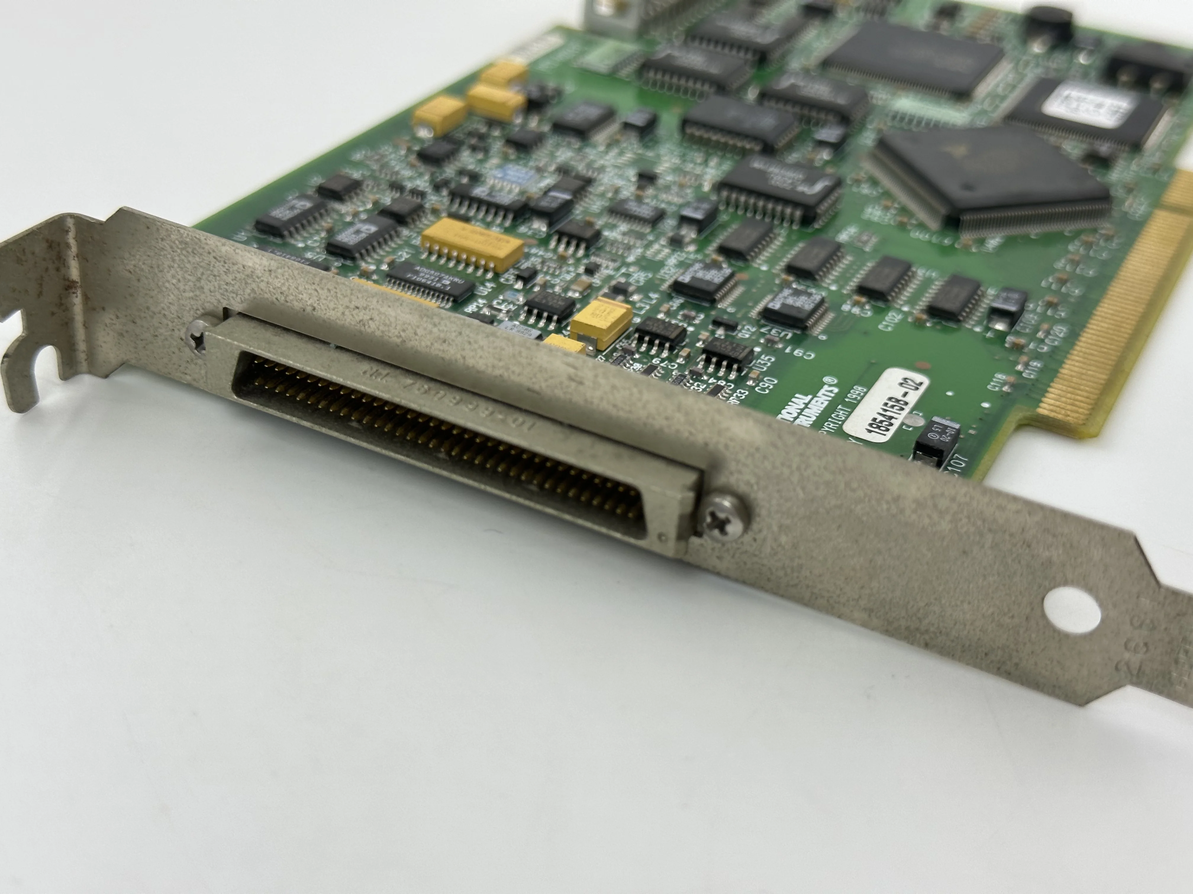Фото Многофункциональная аналоговая вводная плата National Instruments NI PCI-6024E NI DAQ Card №2