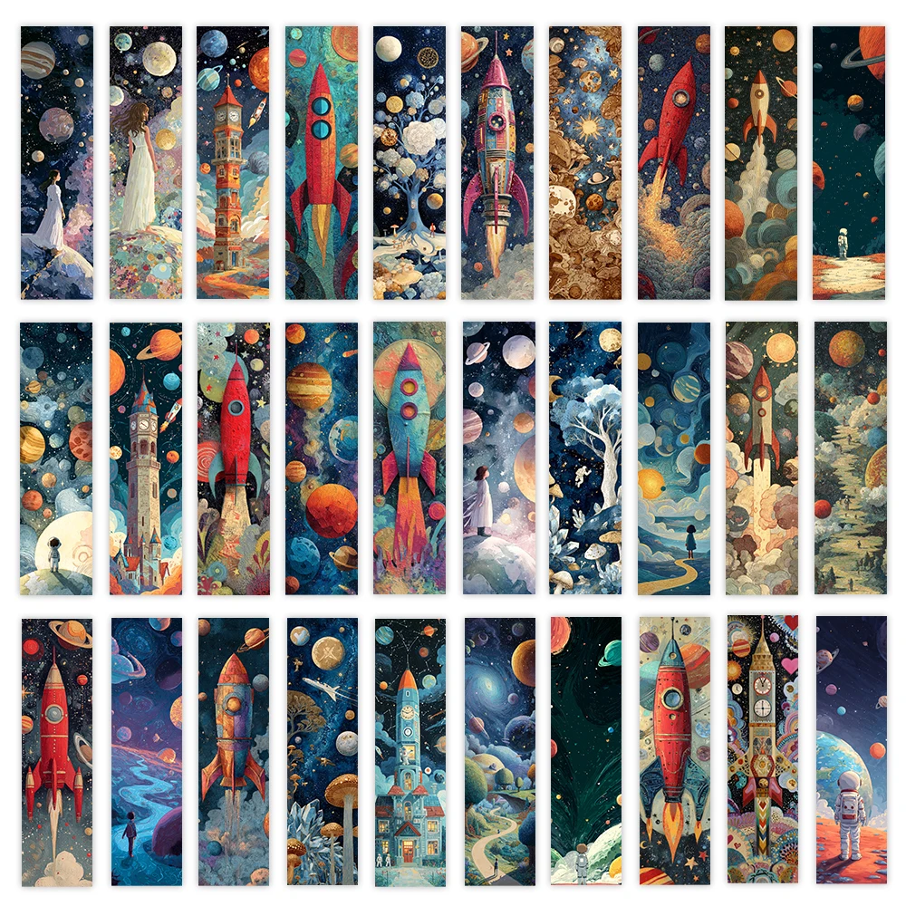 

Бумажные закладки набор из 32 штук