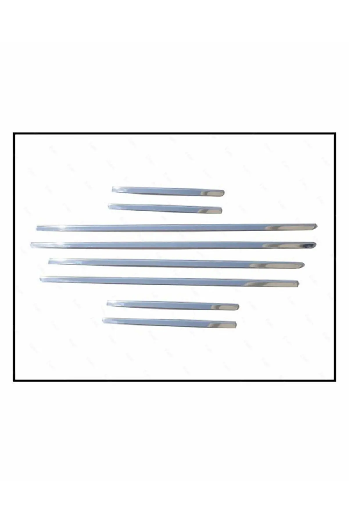 Для моделей Fiat Linea Chrome Window Trim 2007 и выше-нержавеющая сталь (седан)-аксессуары для