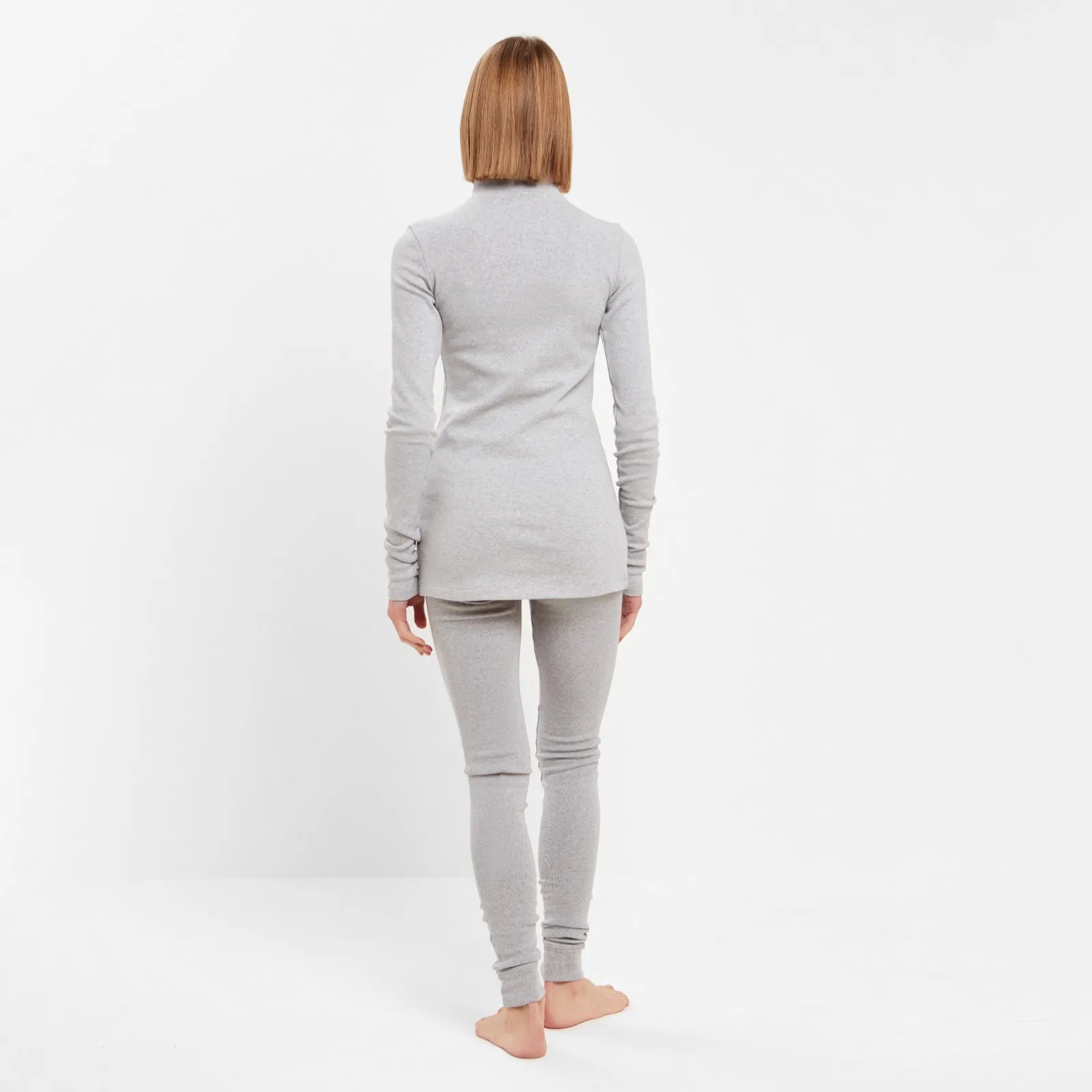 Термобельё женское (лонгслив лосины) MINAKU цвет серый меланж размер 54 9322461s