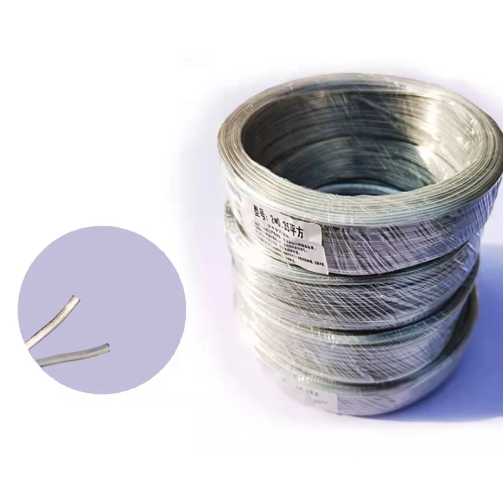 

100 м Φ Электрический провод 22AWG 20AWG 18AWG 2Pin светодиодный неоновый металлический серебристый провод средний разъем для 12В неоновой лампы пайки
