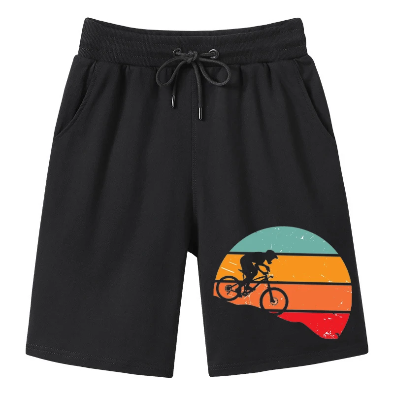 

Retro Ride Your Mountain Bike shorts Men/women Lover Beach Shorts Print Cotton shorts Cyclists/Bikers Gift aesthetic Clothing