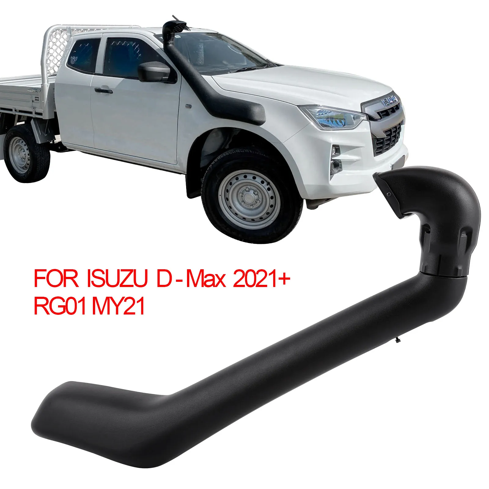 

Snorkel Kits Air Intake System For FOR ISUZU D-Max 2021+ RG01 MY21 3.0L Turbo Diesel 4JJ3-TCX Engine 4X4 High Flow Air Filter