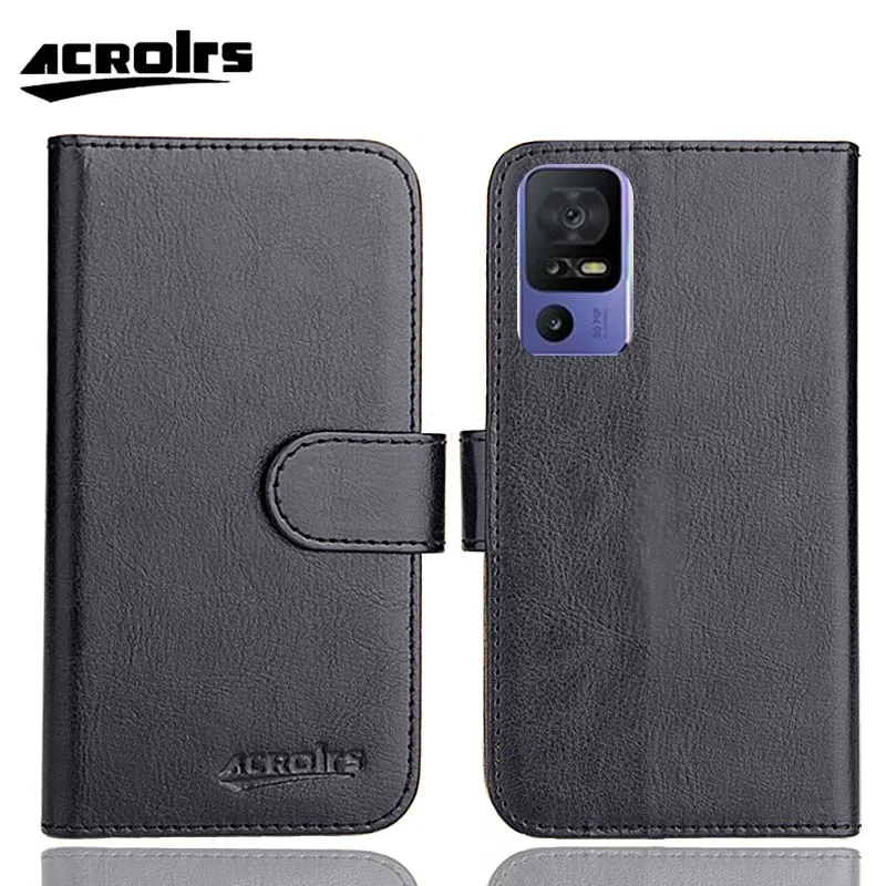 Чехол TCL 40 SE 6 75 дюйма цветов модный индивидуальный флип-кошелек с отделениями для