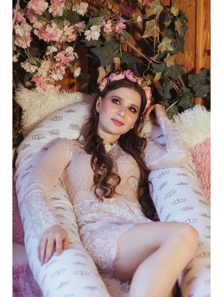 Pillow for pregnant women and lactating rest sleep 340 х30 cm | Pregnant