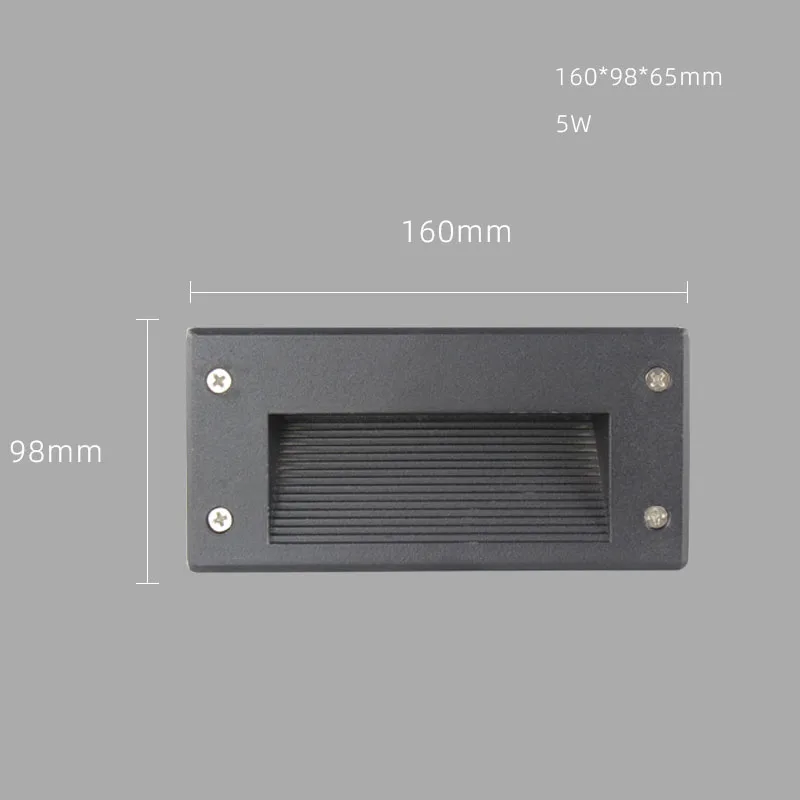 

Настенный светодиодный светильник XINLAT, IP65, алюминий, 3-6Вт, теплый/холодный свет