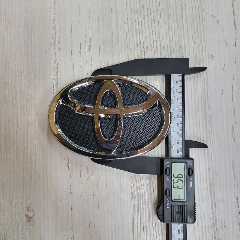 Эмблема закрытого логотипа Toyota, бейдж 14 см, ярлык на.