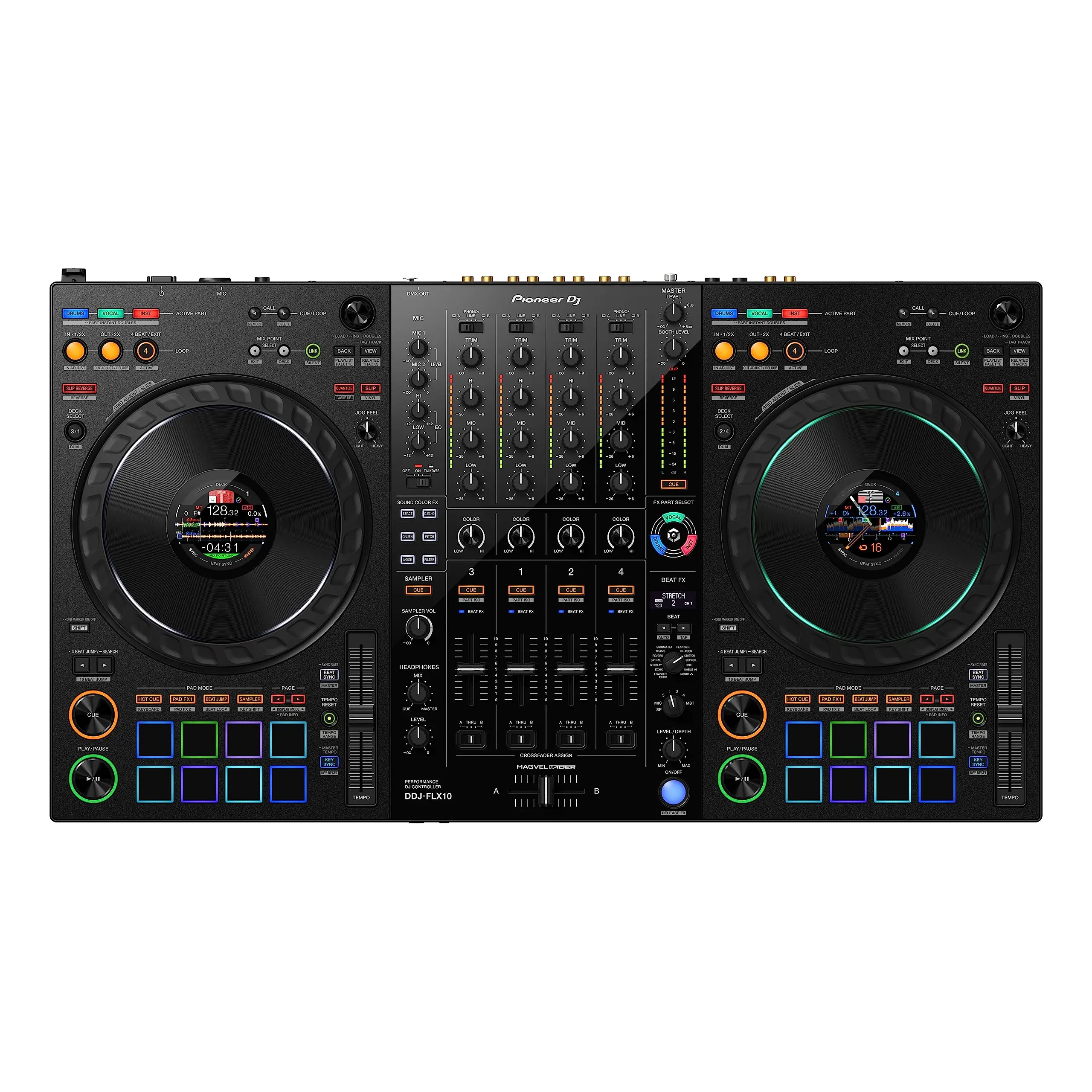 

Low Energy Consumption Pioneer DJ DDJ-FLX10