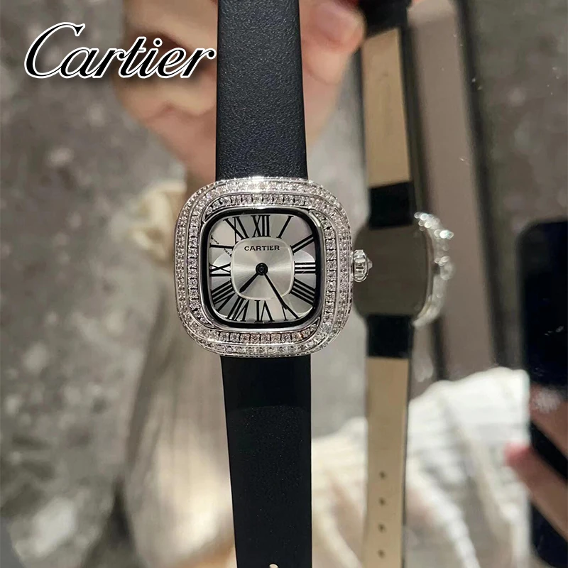 Часы в стиле Cartier легкий роскошный бренд высокого класса мужские и женские часы