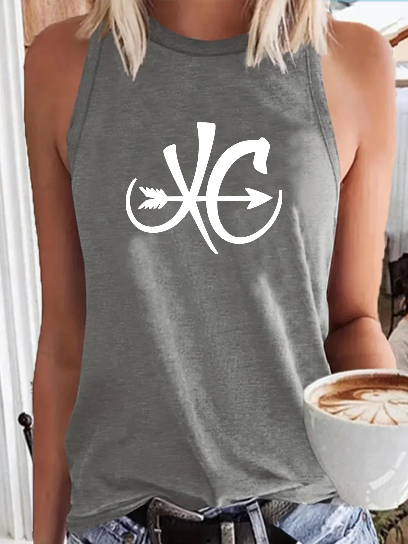 Веселый модный Забавный спортивный женский топ свободного покроя с круглым