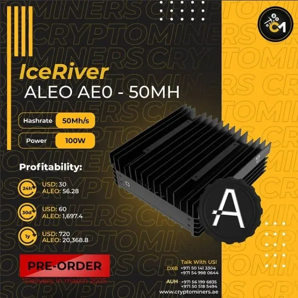 ИДЕАЛЬНАЯ ПРЕДЛОЖЕНИЕ! !! КУПИТЬ 3 ПОЛУЧИ 2 БЕСПЛАТНО Новый оригинальный IceRiver ALEO AE0