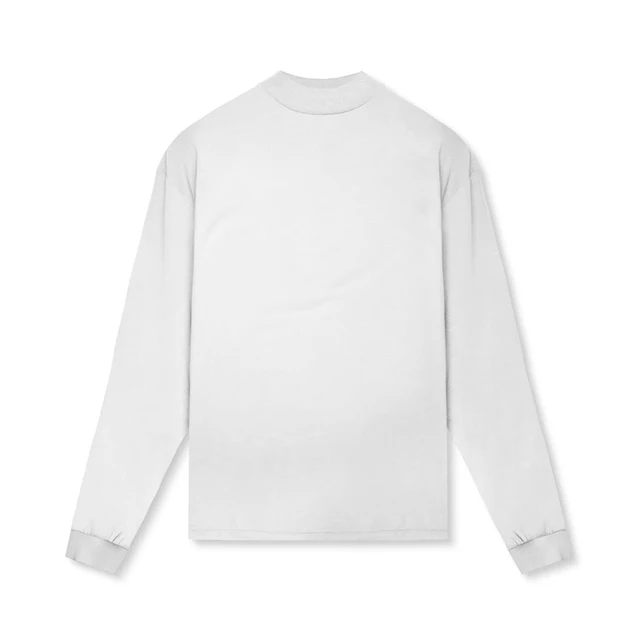 

New Brand Men's Running Solid Color Fitness Fashion Long Sleeve Workout TShirts Breathable Autumn and Winter Sports T Shirt