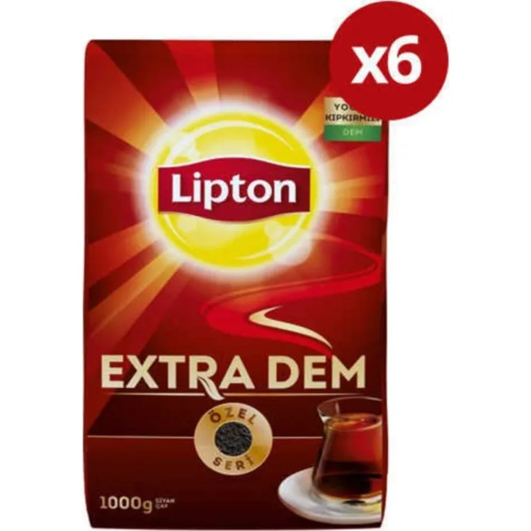 Lipton Чай Экстра Дем 6 × 1000