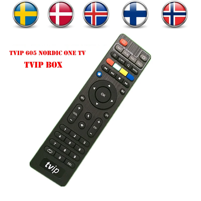 

Original Sale TVIP Remote Control For Tvip410 Tvip412 Tvip415 S300 TVIP605 V530 V525 Sweden Norway Denmark Finland TVIP605 no BT