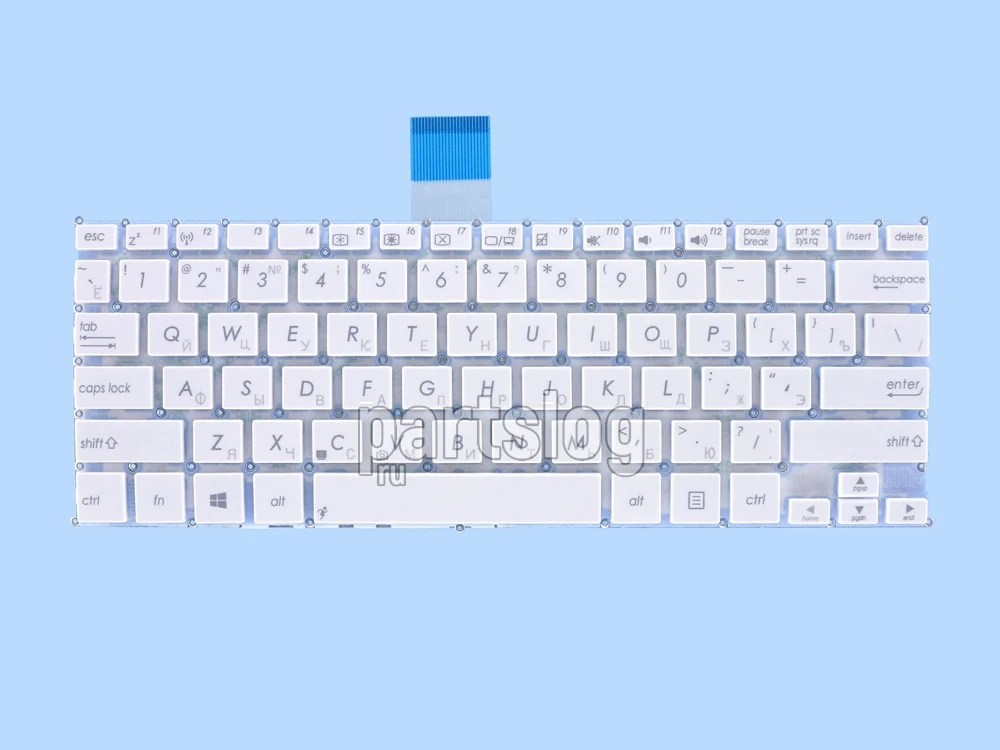 Клавиатура для Asus Vivobook F200 R202 K200 X200 White |