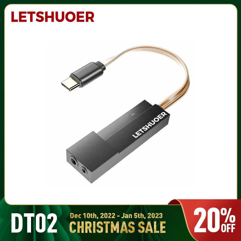 

Shuoer | DT02 нанимает усилитель для наушников Тип C DAC & AMP Dongle 3,5 мм/2,5 мм адаптер Amp HiFi декодирование для телефонов/аудиовыход