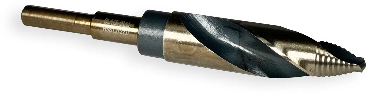 Ступенчатое сверло General drill nos Gritley 14 мм ~ 22