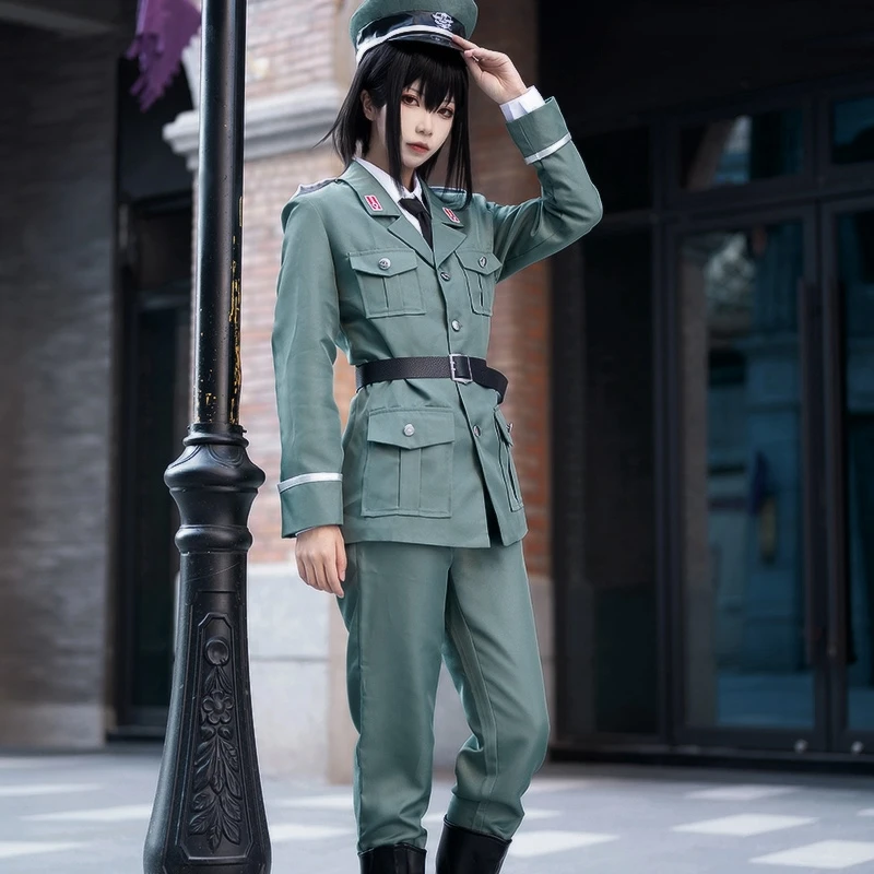 

Anime SPY×FAMILY Yuri Briar Game Suit Handsome Military Uniform Cosplay Costume Outfit Role Play Cosplay Costume Halloween Free
