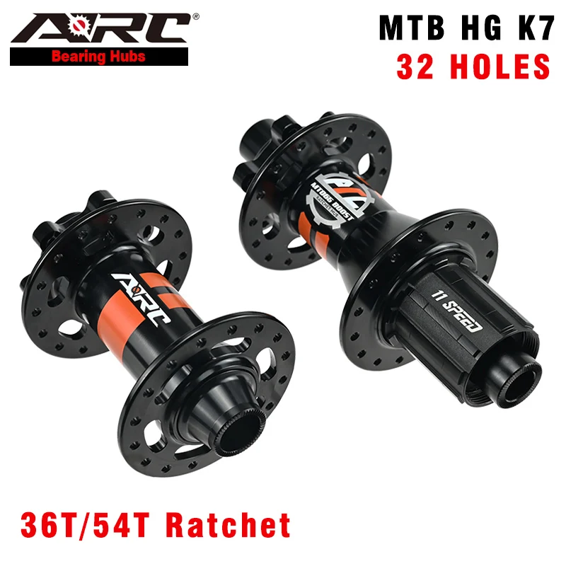 

ARC MTB Hub Boost 32 Hole Front 15x110 Rear 12x148 36T/54T Ratchet DT Disc Brake Bike Bicycle Hub HG K7 MS XD 8 9 10 11 12 SPEED