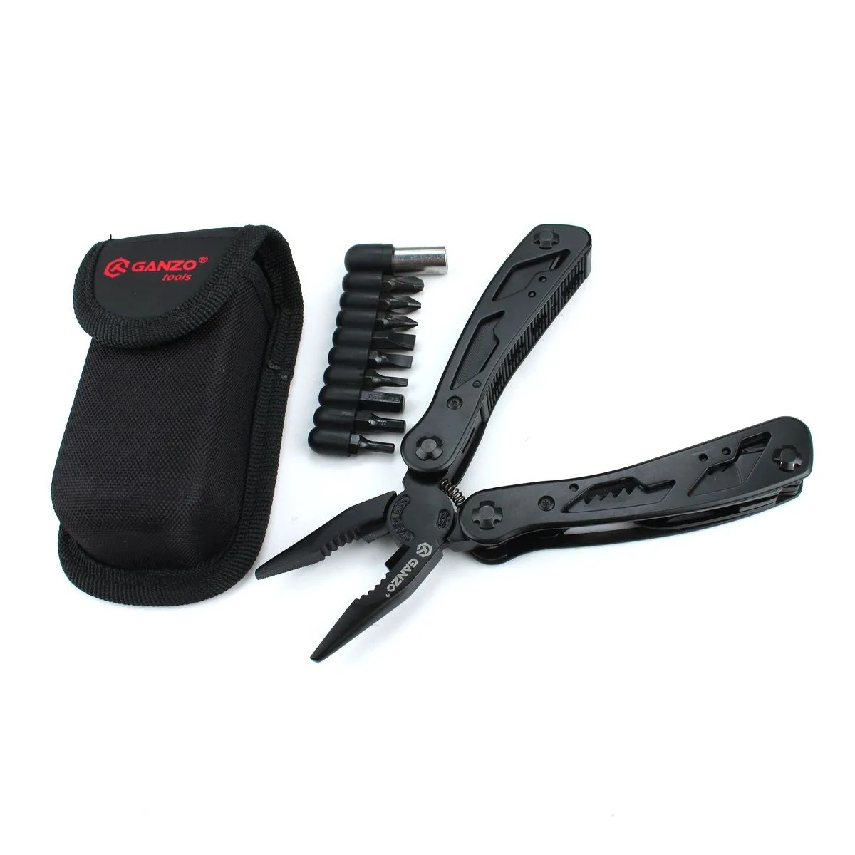Multitool Ganzo G104 black pliers knife screwdriver | Hand Tool Sets