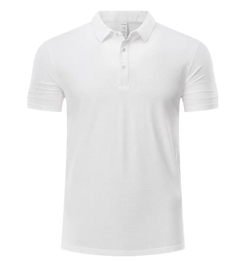 

R275-1 High Quality Short Sleeve Polo Shirt Quick-dry Slim-fit Men's T-shirt Customized