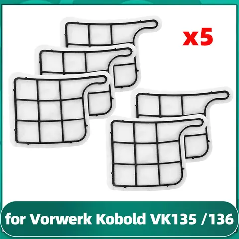 Запасные части для пылесоса VORWERK VK135 / VK136/VK369, запасные части: защитный фильтр двигателя