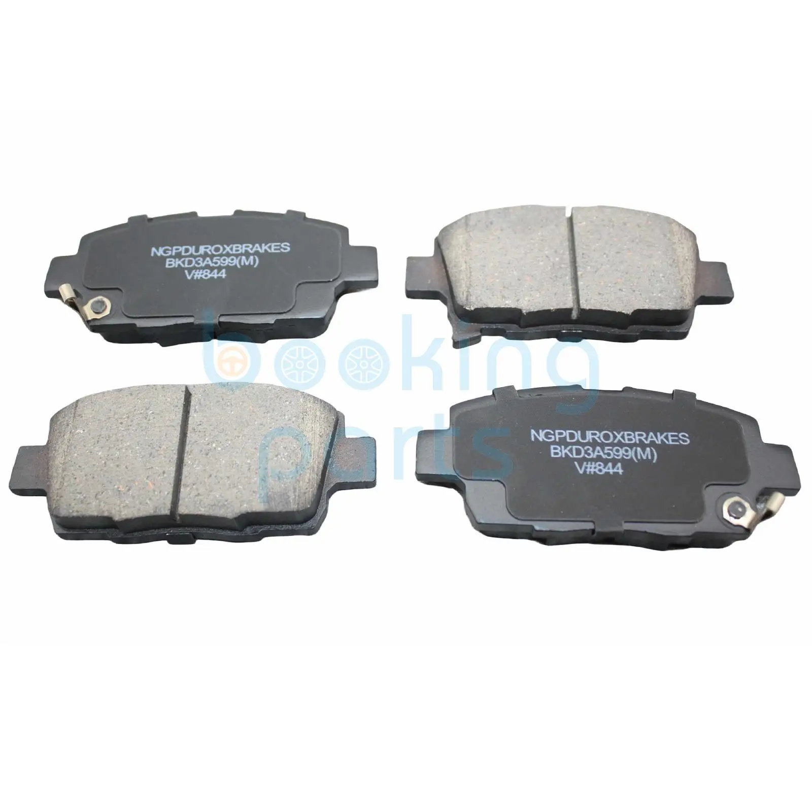 БКД3А599(М) Д1249-8367 Д 12498367 Тормозная колодка для TOYOTA SCION XA NCP61 04-06