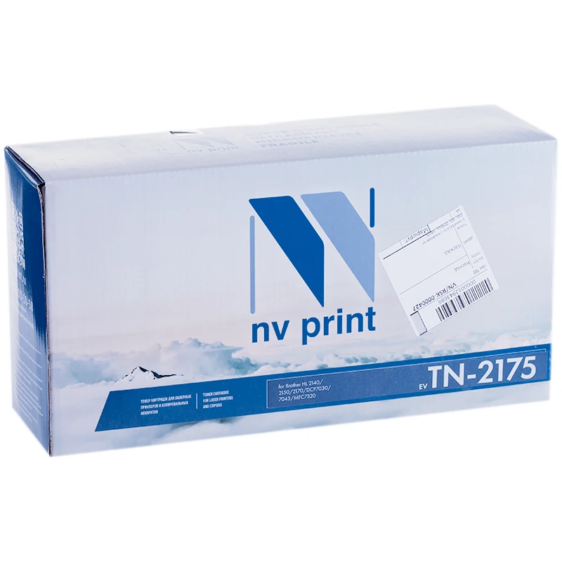 NV Print Тонер-картридж совместимый TN-2175 черный для Brother HL-2140/2142/2150/2170/DCP-7030/7032 (2 6K) NV_ -