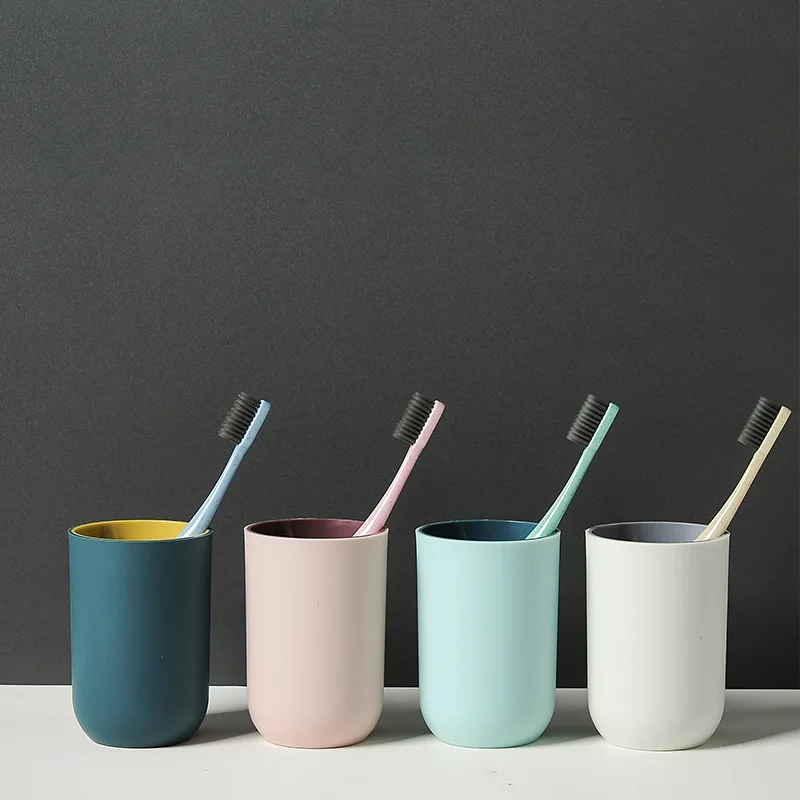 

Tooth Mug 350ML Home Bathroom Accessories Brush Holder Simple Design Multifunction PP Material Washing Tooth Cup Wash Cups