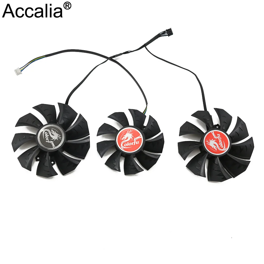 

New 87MM RTX3060 Cooler Fan Replacement For Colorful GeForce RTX 3060 3070 3080 Ti 3090 NB 12G-V Graphics Video Card Cooling Fan