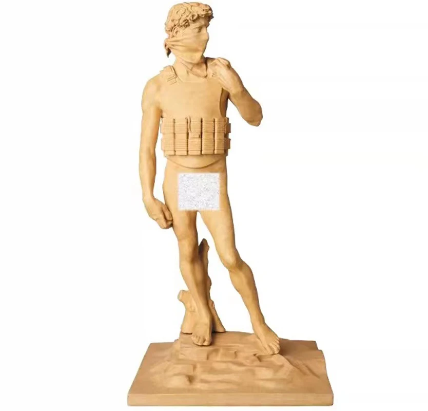 

Banksy Industrial Style Portrait Furniture Sculpture Home Ornament