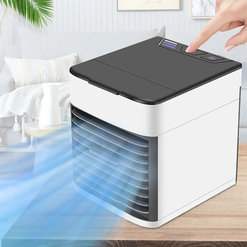 Mini portable air conditioning Usb fan air conditioning and purifier 3 speeds of cold air for home office air cooling fan Fria humidifier is lightweight easy to use creates cool zone