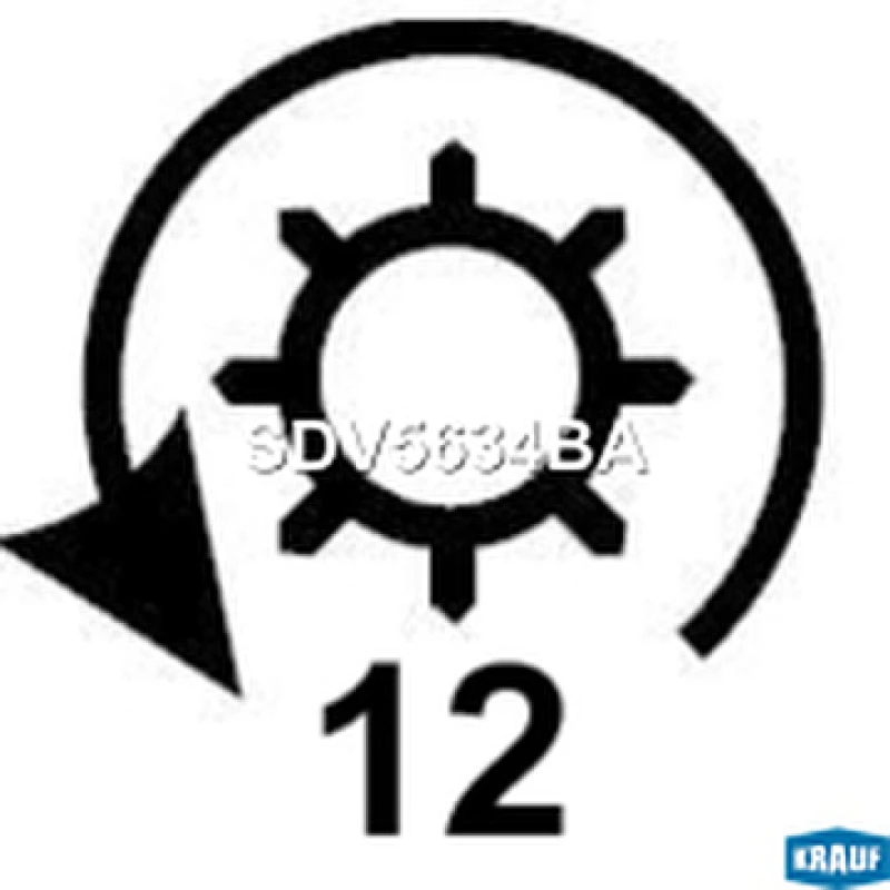 Бендикс стартера Krauf SDV5634BA Бендиксы Запчасти |