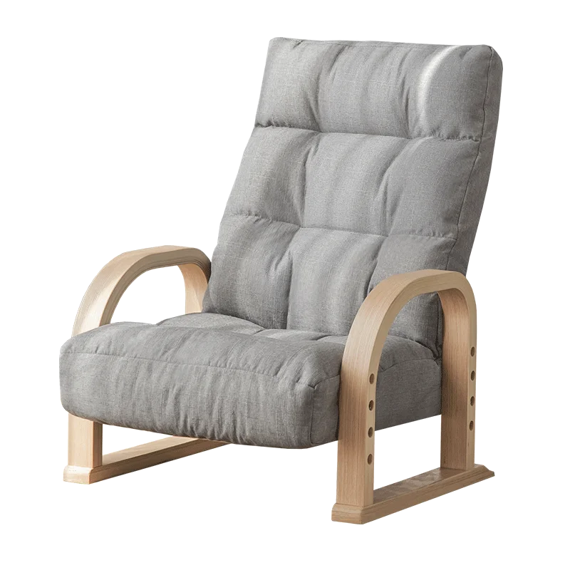 Кресло деревянное с откидной спинкой