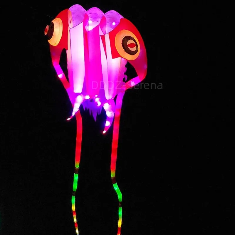 MLS цвет на заказ 16 квадратных светодиодных трилобитовых шоу Малао воздушный змей