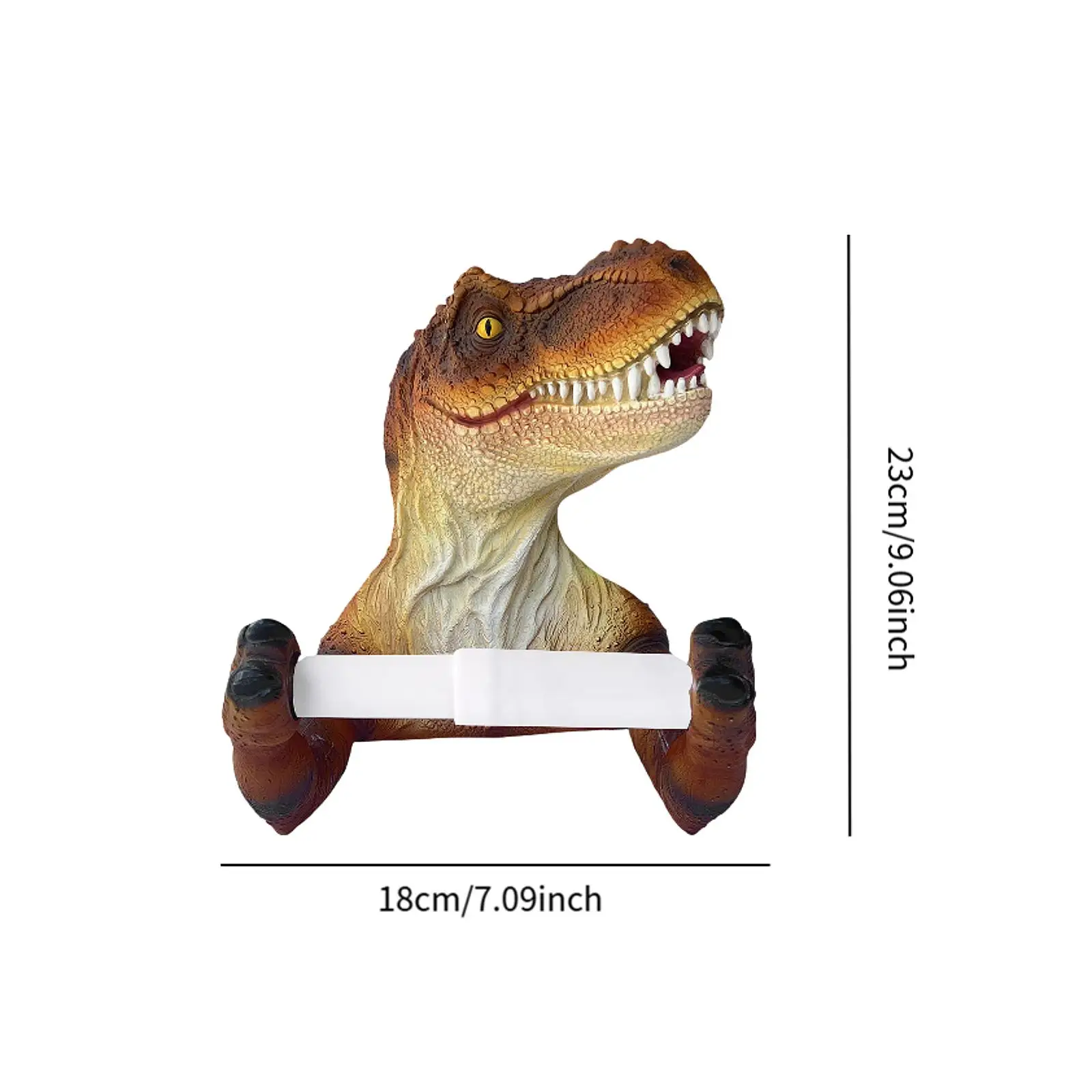 

Держатель для туалетной бумаги динозавр