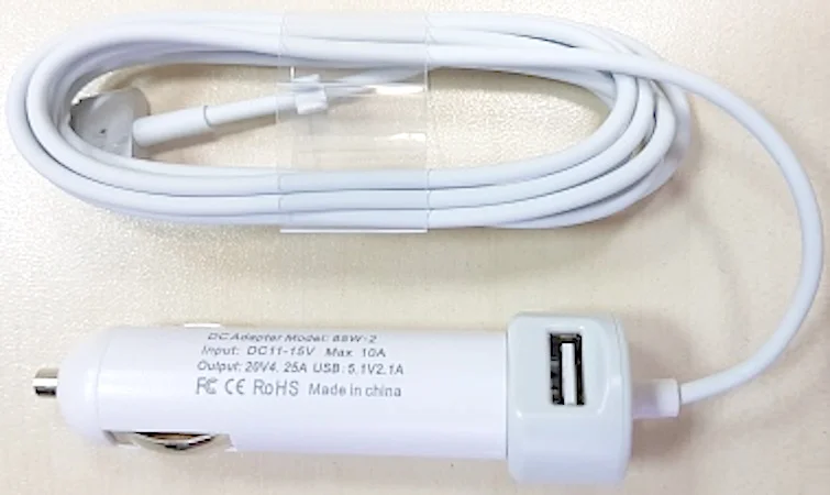 Автомобильная зарядка для ноутбука Apple MagSafe 2 85W A1398 (20V 4.25A) |