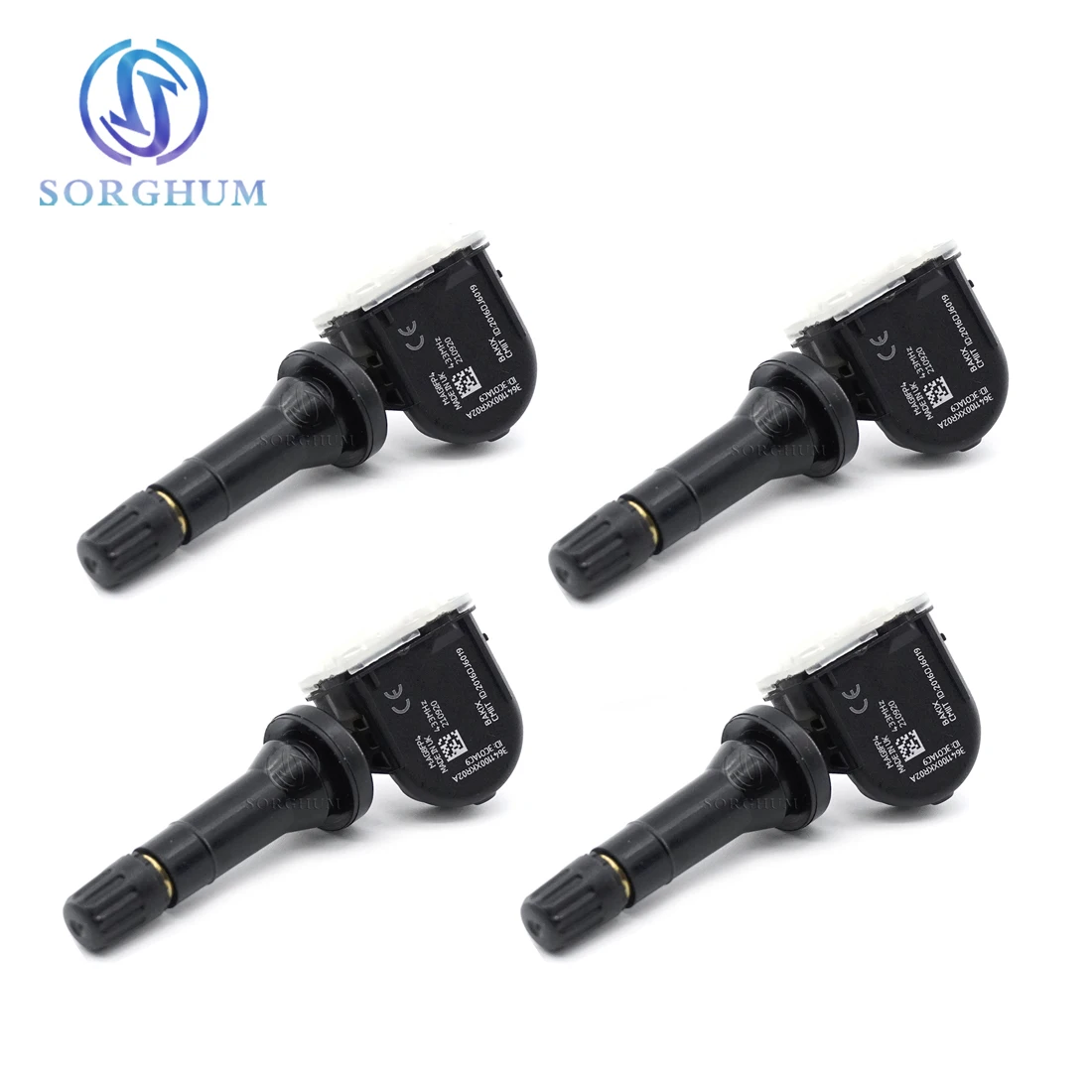 

4pcs Sorghum 3641100XKR02A 433MHz Tire Pressure Monitor System TPMS Sensor For Great Wall P8 VV5 VV6 VV7 For Haval F5 H4 H6 F7