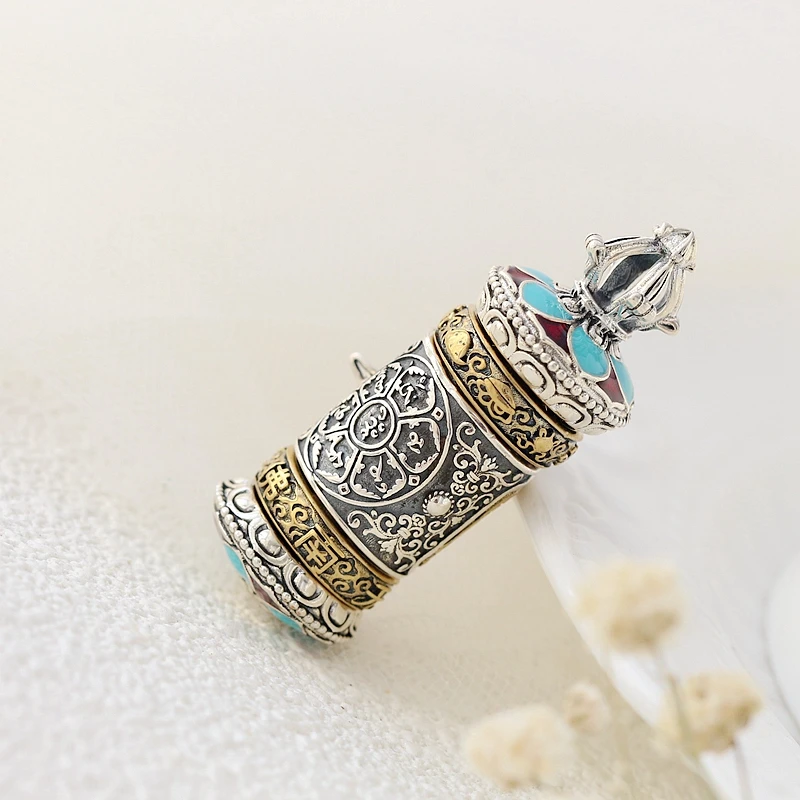 Подлинная Подвеска из искусственного серебра в стиле ретро подвеска ностальгия