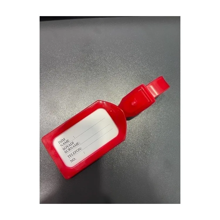 Рисунок 2 - Seyahat Aksesuar Буква B Красная бирка для чемодана