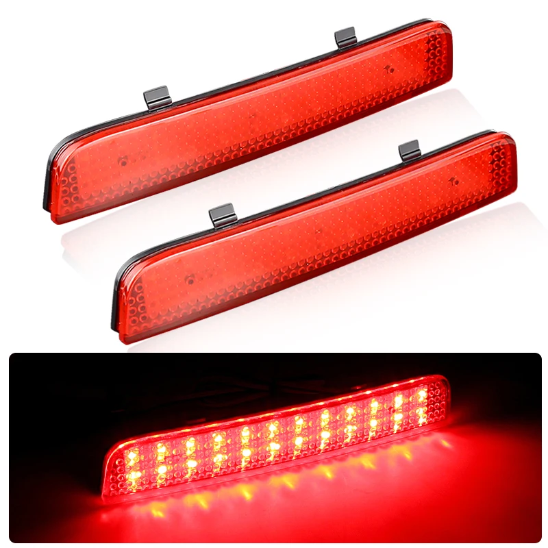 

Светодиодный отражатель заднего бампера, стоп-сигнал, левый и правый задний фонарь Canbus для Land Rover Range Rover L322 Freelander LR2, автомобильные аксессуары