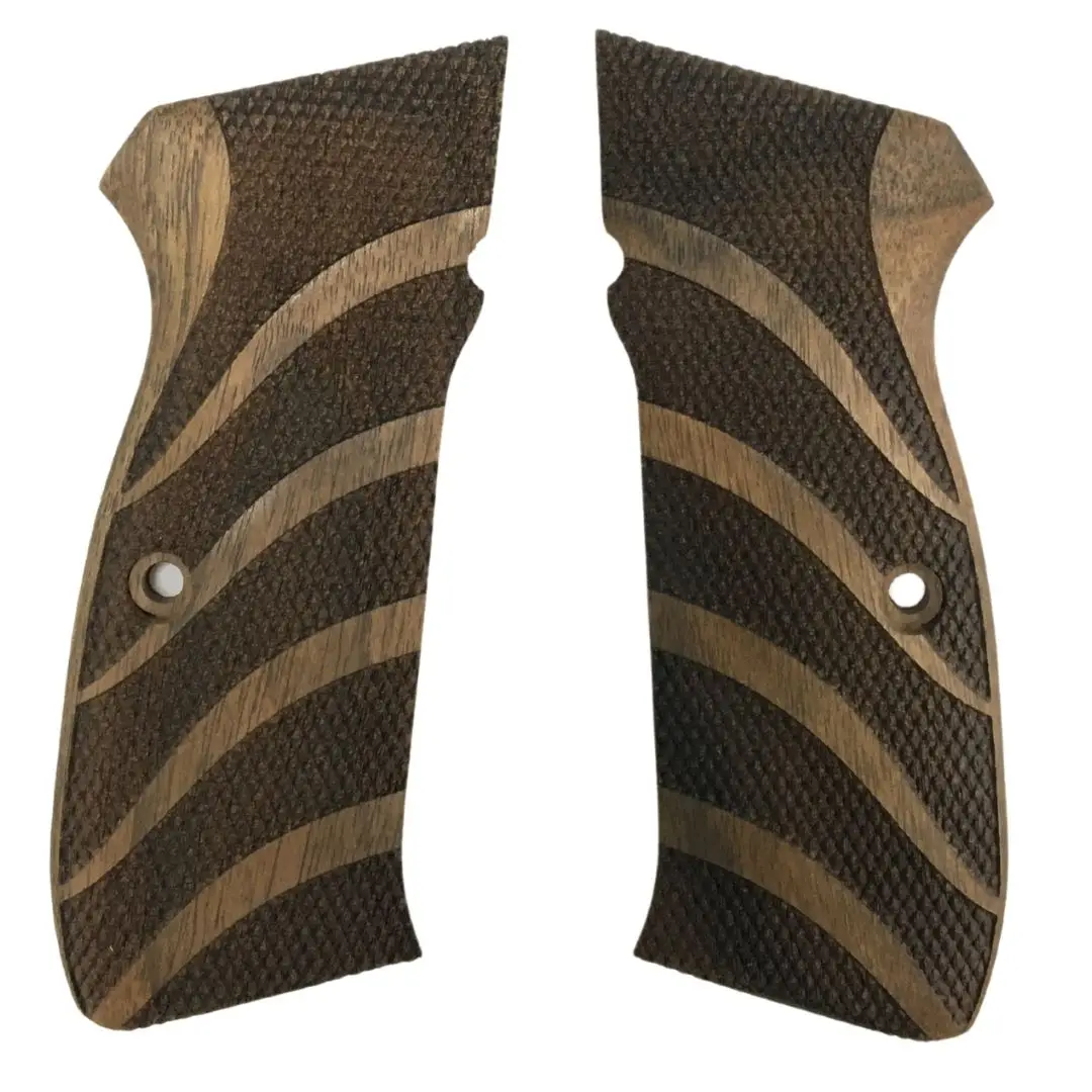 

Colt 1911 Fingerprinted Walnut Grips