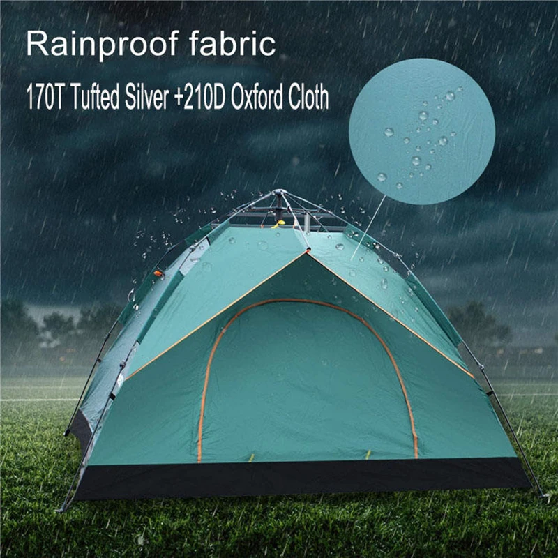 

2-3 person Waterproof Tent 4 Season Backpacking Hiking Tents Double Layer Hiking Survival outdoor Tents