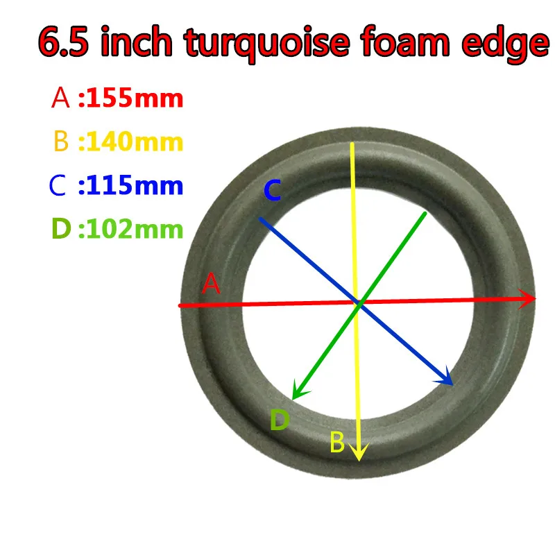 

Speaker Repair Parts Accessories foam edge Folding Ring Subwoofer P29 P34 woofer Faltkante zur Reparatur von Lautsprecherschaum